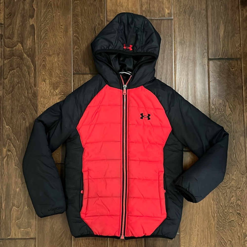 Boys Under Armour Cold Gear Storm Puffer Jacket Coat